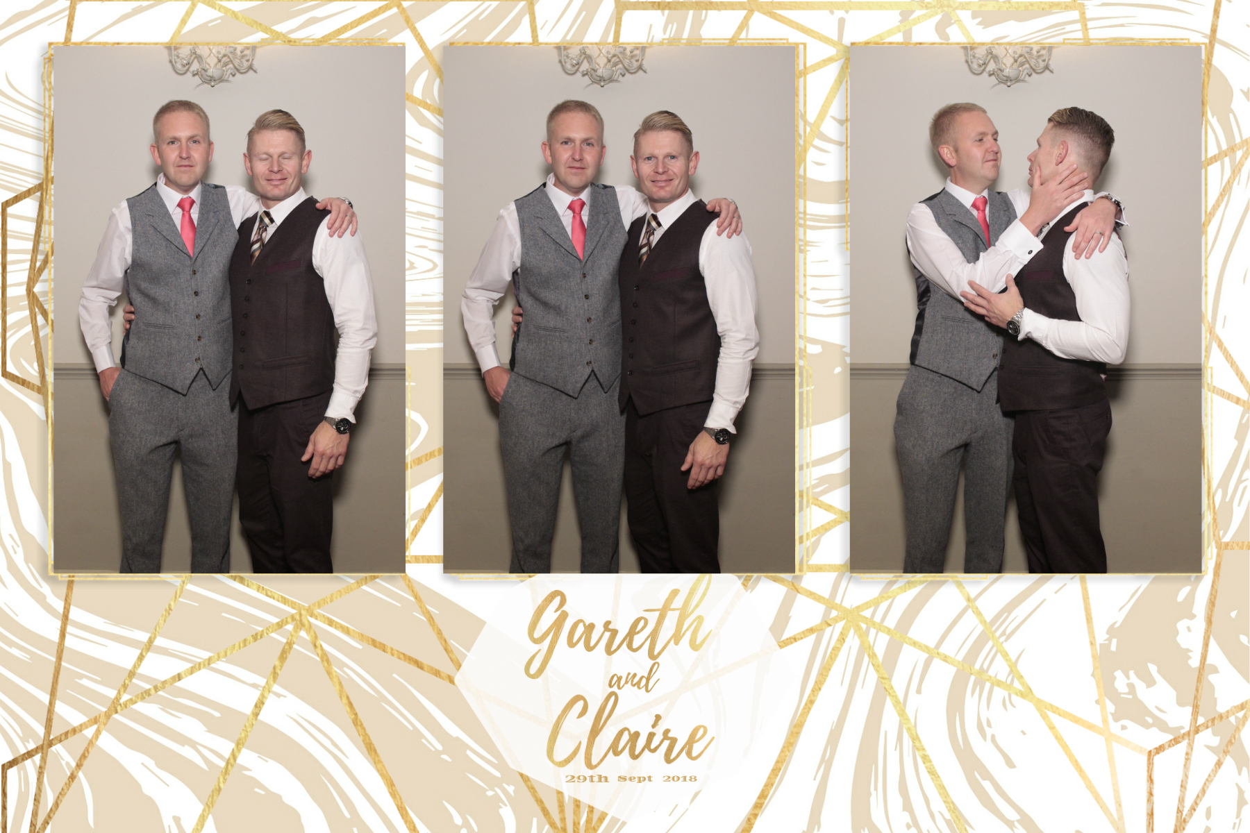 Claire & Gareth's Wedding | View more photos from the event at gallery.myphotoboothexperience.co.uk/u/MyPhotoBoothExperienceLtd/Claire-Gareths-Wedding